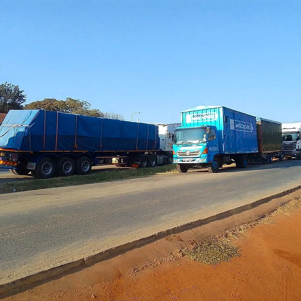 Magic Movers commercial freight trucks and moving containers